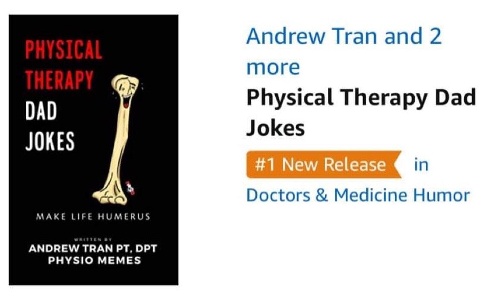 Book Physical Therapy Dad Jokes Book - Physio Memes