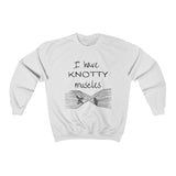 Sweatshirt I have KNOTTY Muscles (2) Sweatshirt - Physio Memes