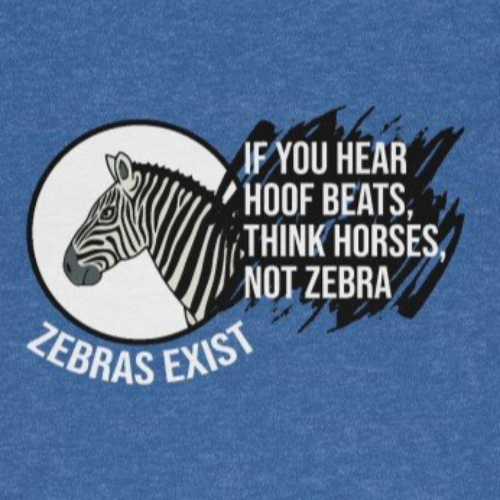 T-Shirt Zebras Exist Shirt - Physio Memes