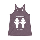 Tank Top It Was Never A Dress Racerback Tank - Physio Memes