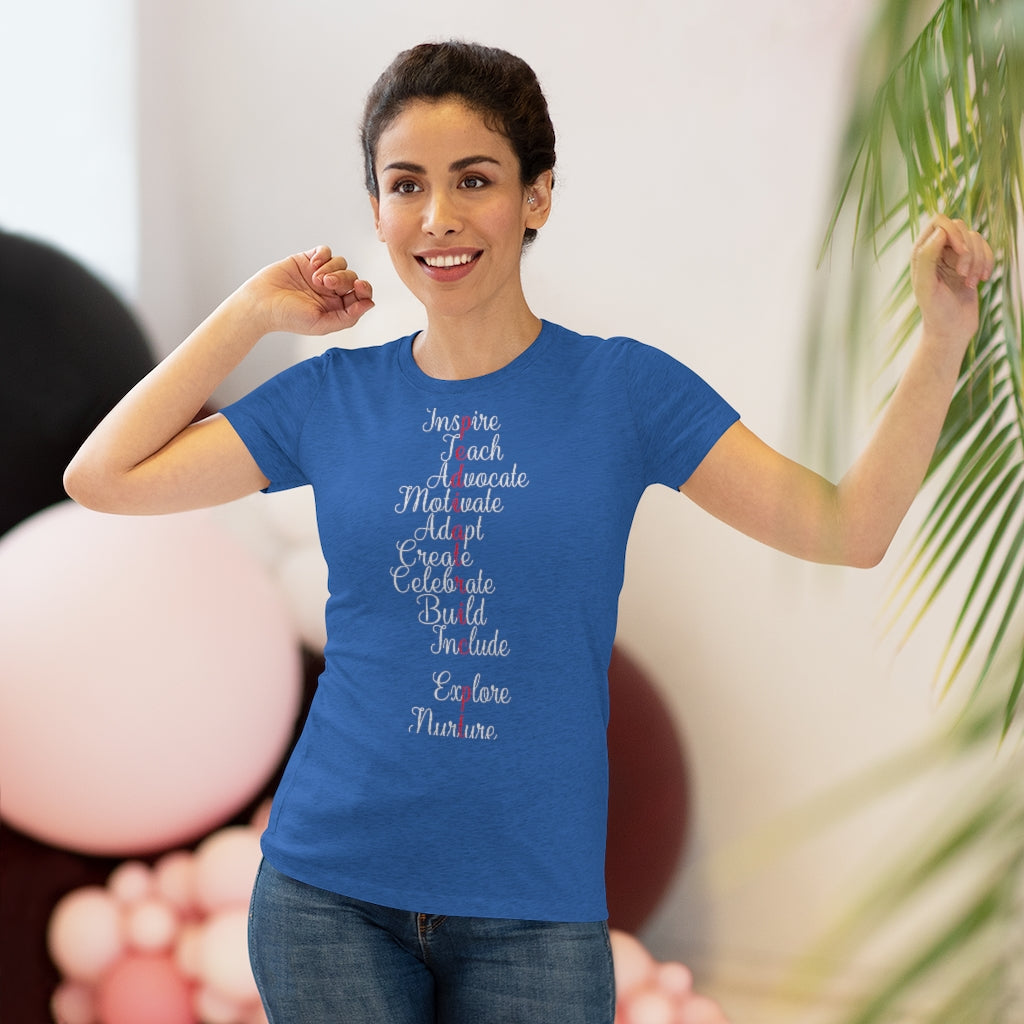 T-Shirt Pediatric PT- Women's Triblend Shirt - Physio Memes