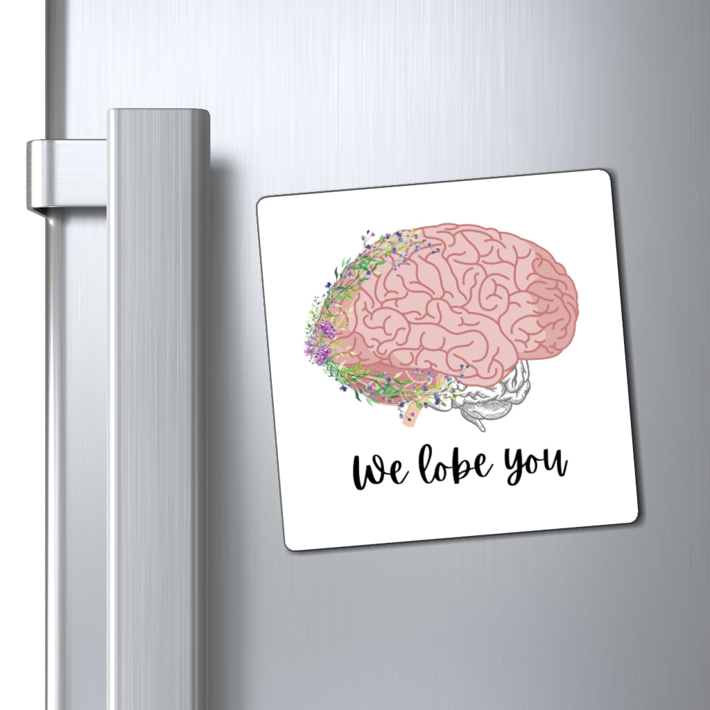 Paper products We Lobe You Magnet - Physio Memes