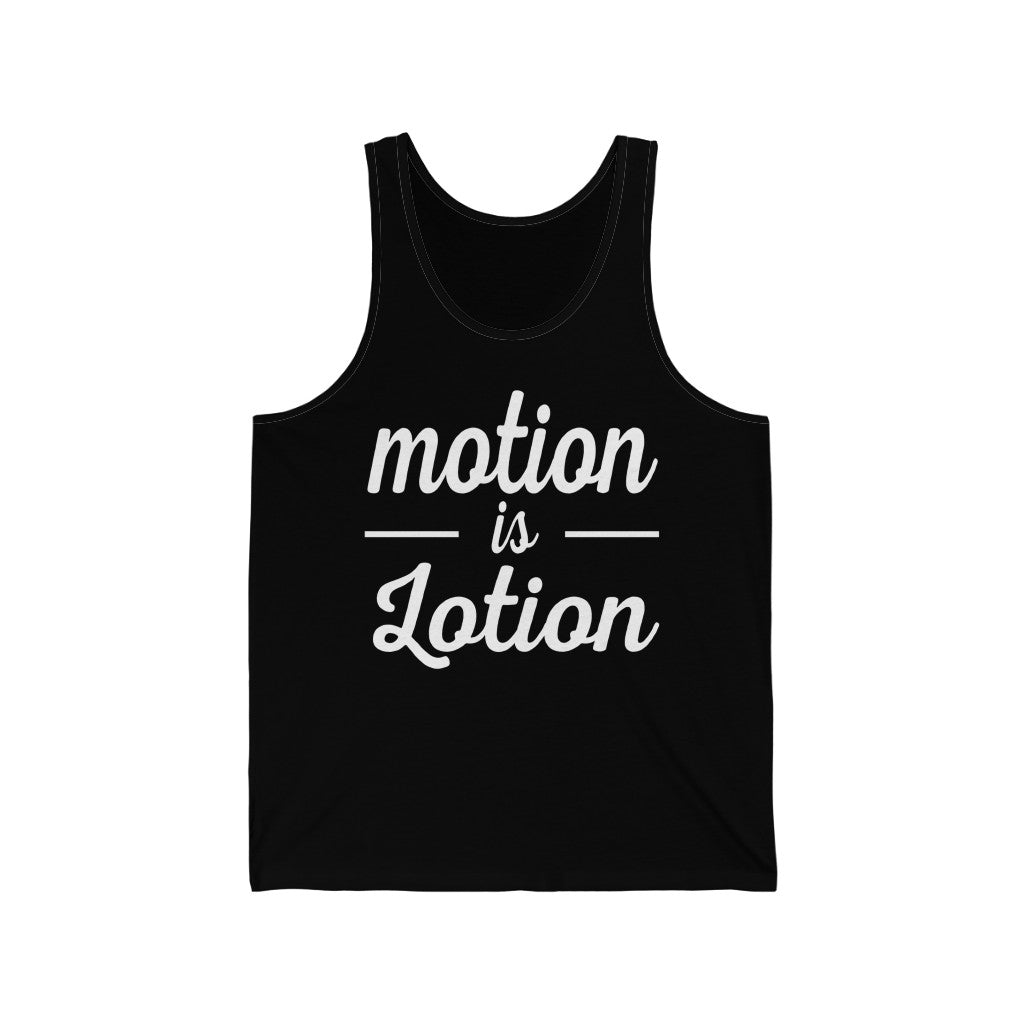 Tank Top Motion is Lotion Men's Tank - Physio Memes