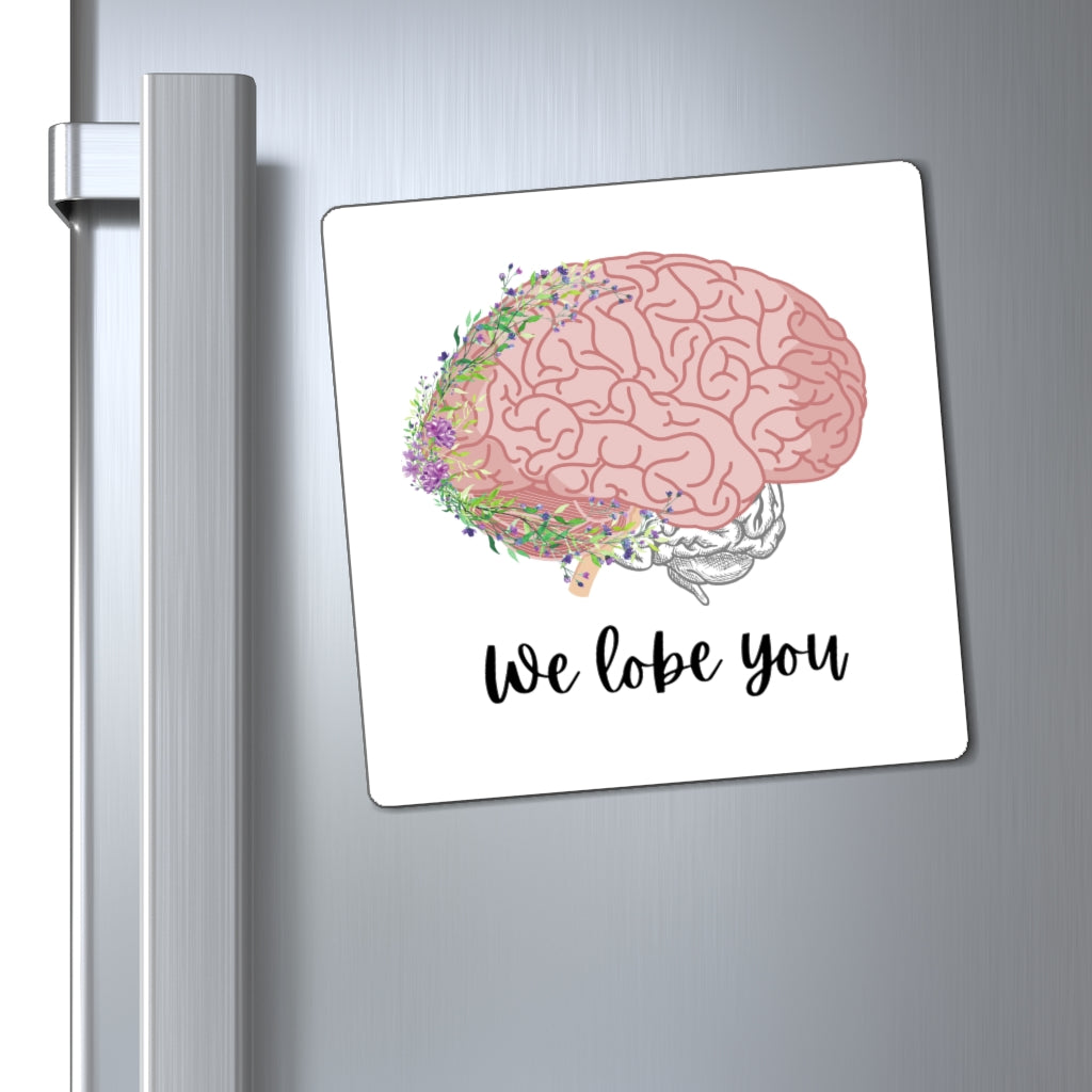 Paper products We Lobe You Magnet - Physio Memes