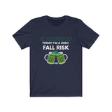 T-Shirt St. Patrick's Day: High Fall Risk - Physio Memes