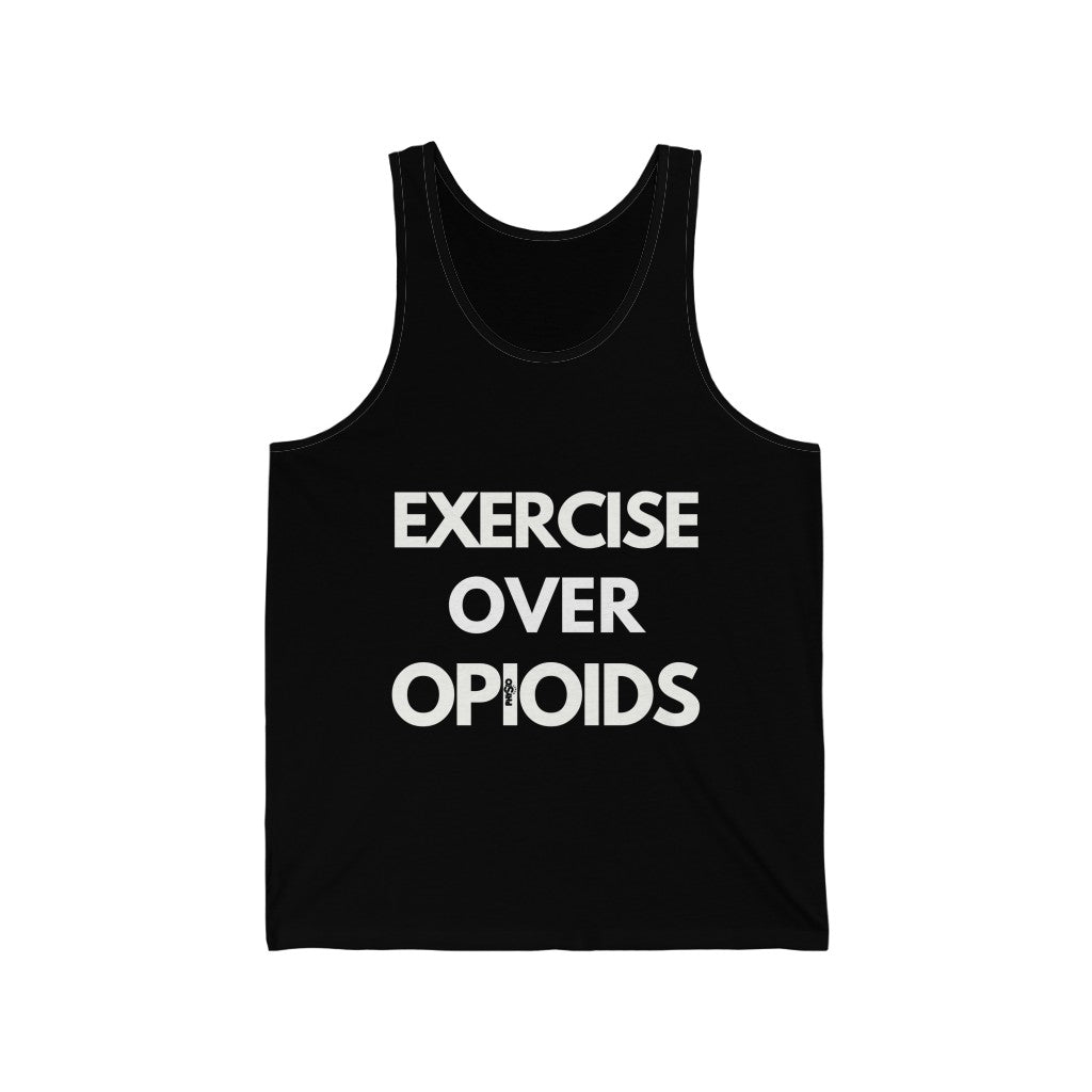 Tank Top Exercise Over Opioids Men's Tank - Physio Memes