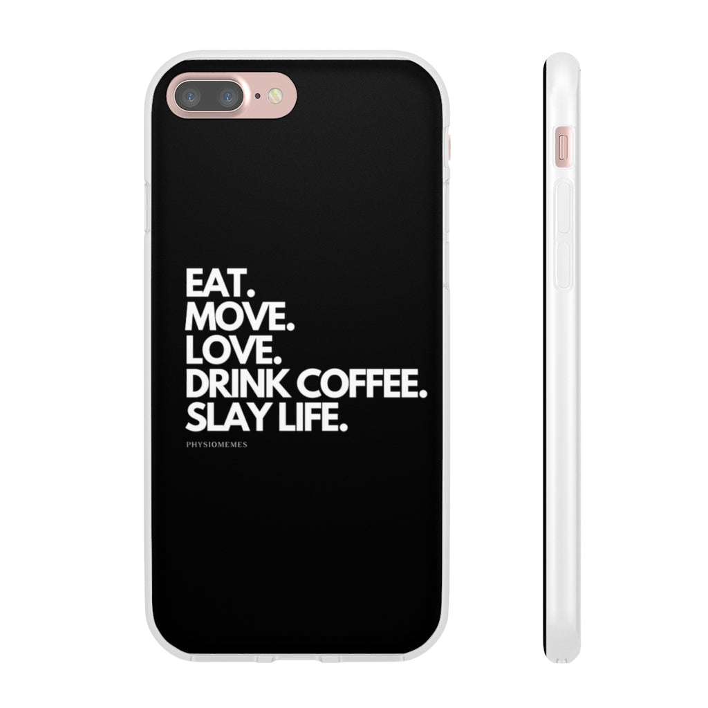 Phone Case Eat. Move. Love Flexi Phone Cases - Physio Memes