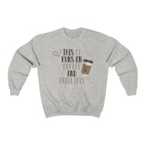 Sweatshirt This PT Runs on Coffee and Deadlifts Sweatshirt - Physio Memes