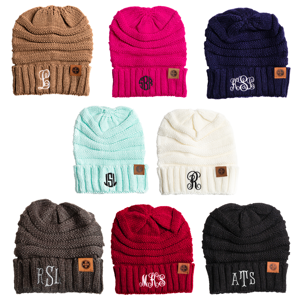Monogrammed Beanie Personalized Personalized Beanie - Physio Memes