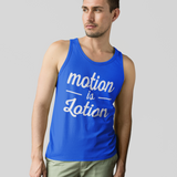 Tank Top Motion is Lotion Men's Tank - Physio Memes