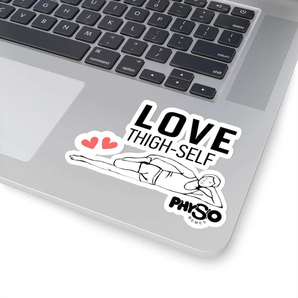 Paper products Love Thigh-Self Face Sticker - Physio Memes