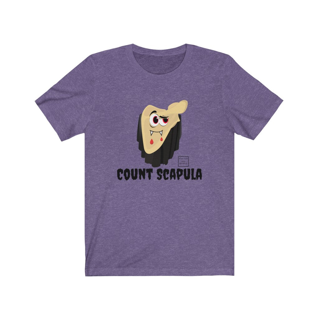 T-Shirt Count Scapula Shirt - Physio Memes