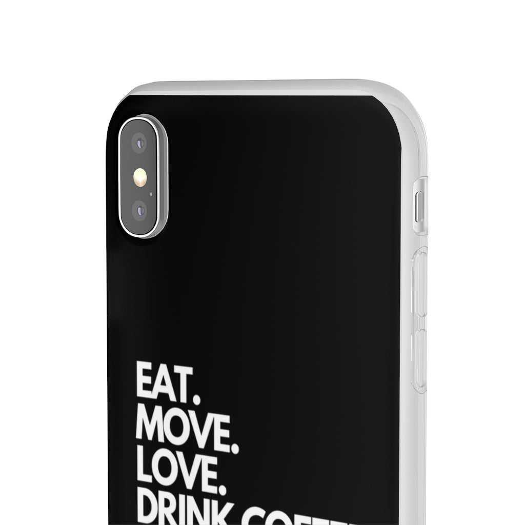 Phone Case Eat. Move. Love Flexi Phone Cases - Physio Memes