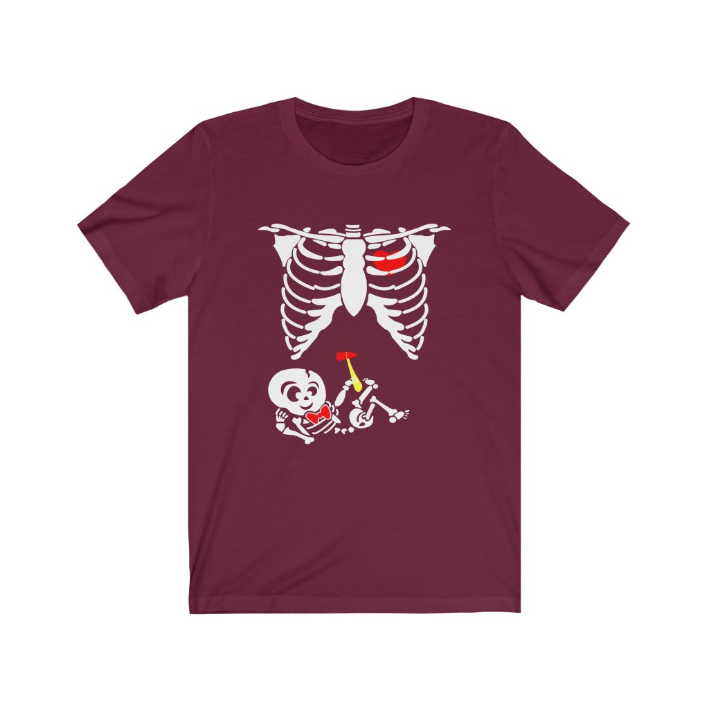 T-Shirt Mother and Baby Skeleton Shirt - Physio Memes