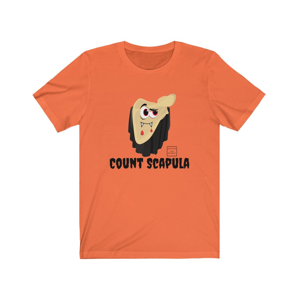 T-Shirt Count Scapula Shirt - Physio Memes