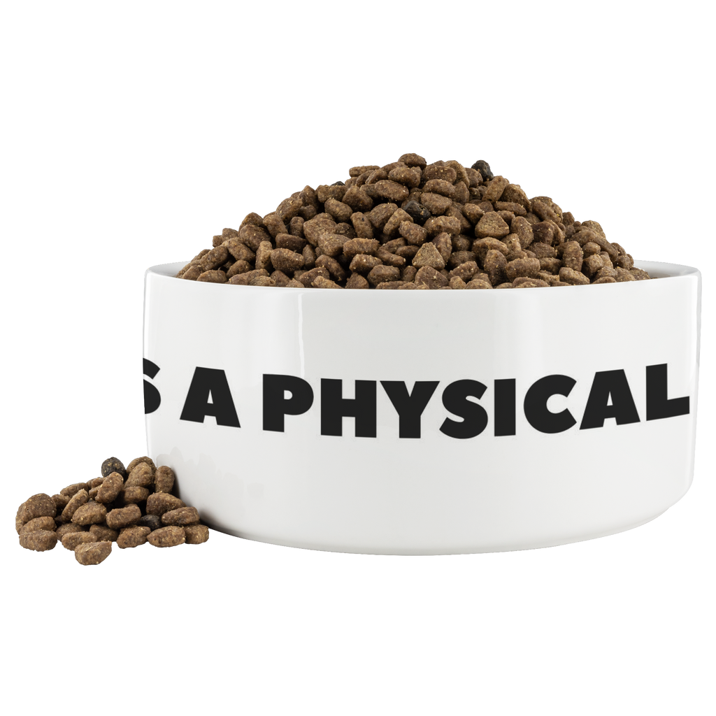 Dog Bowls My Mom Is A Physical Therapist Dog Bowl - Physio Memes