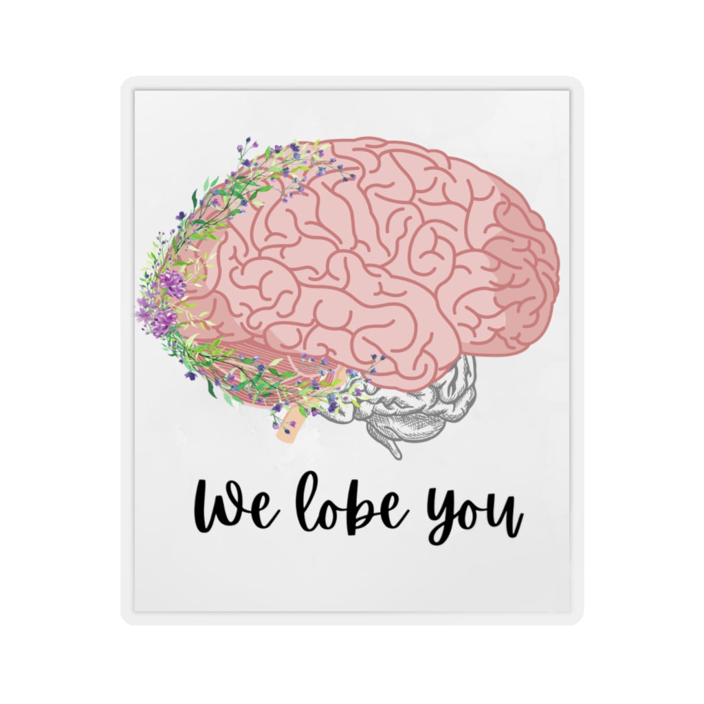 Paper products We Lobe You Stickers - Physio Memes