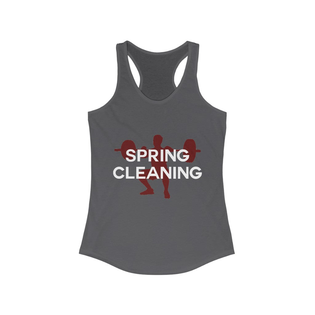 Tank Top Spring Cleaning Racerback Tank - Physio Memes