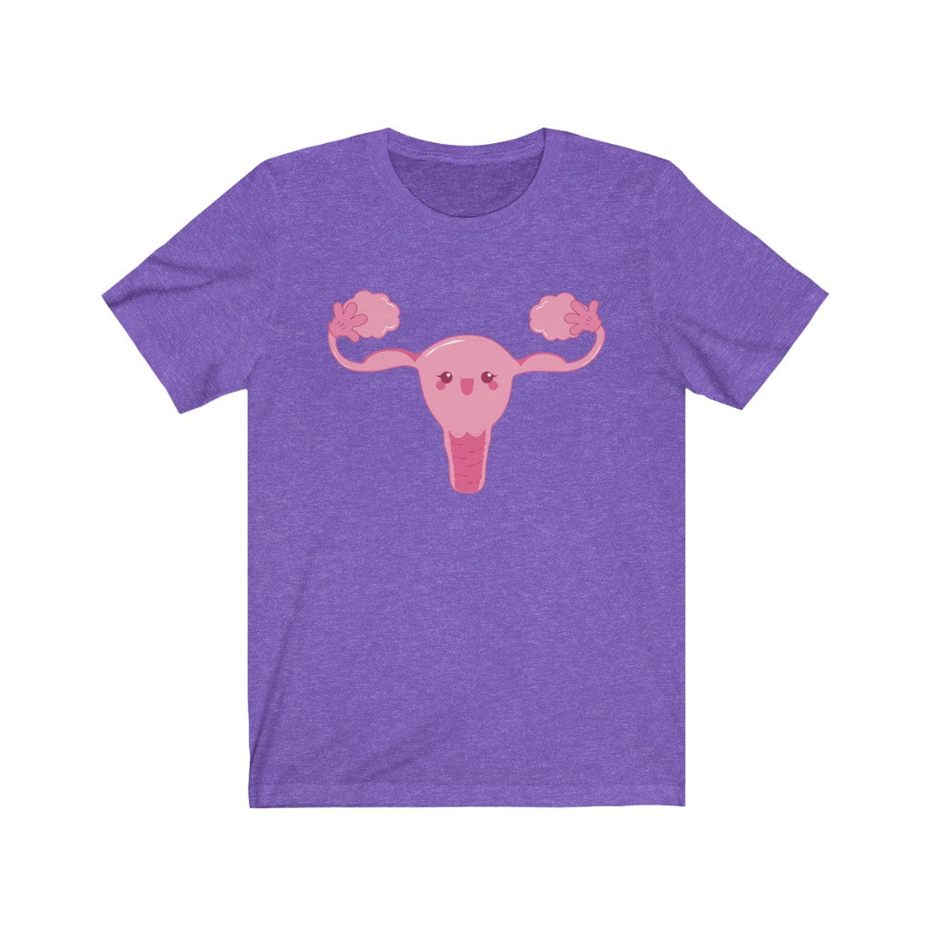 T-Shirt Uterus - Muscles Shirt - Physio Memes