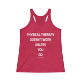 Tank Top PT Doesn't Work Unless You Do Racerback Tank - Physio Memes