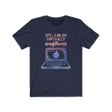 T-Shirt SPTs Can Do Virtually Anything Shirt - Physio Memes