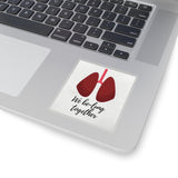 Paper products We Be-Lung Together Stickers - Physio Memes