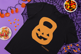 T-Shirt Pumpkin Kettlebell Halloween Shirt - Physio Memes