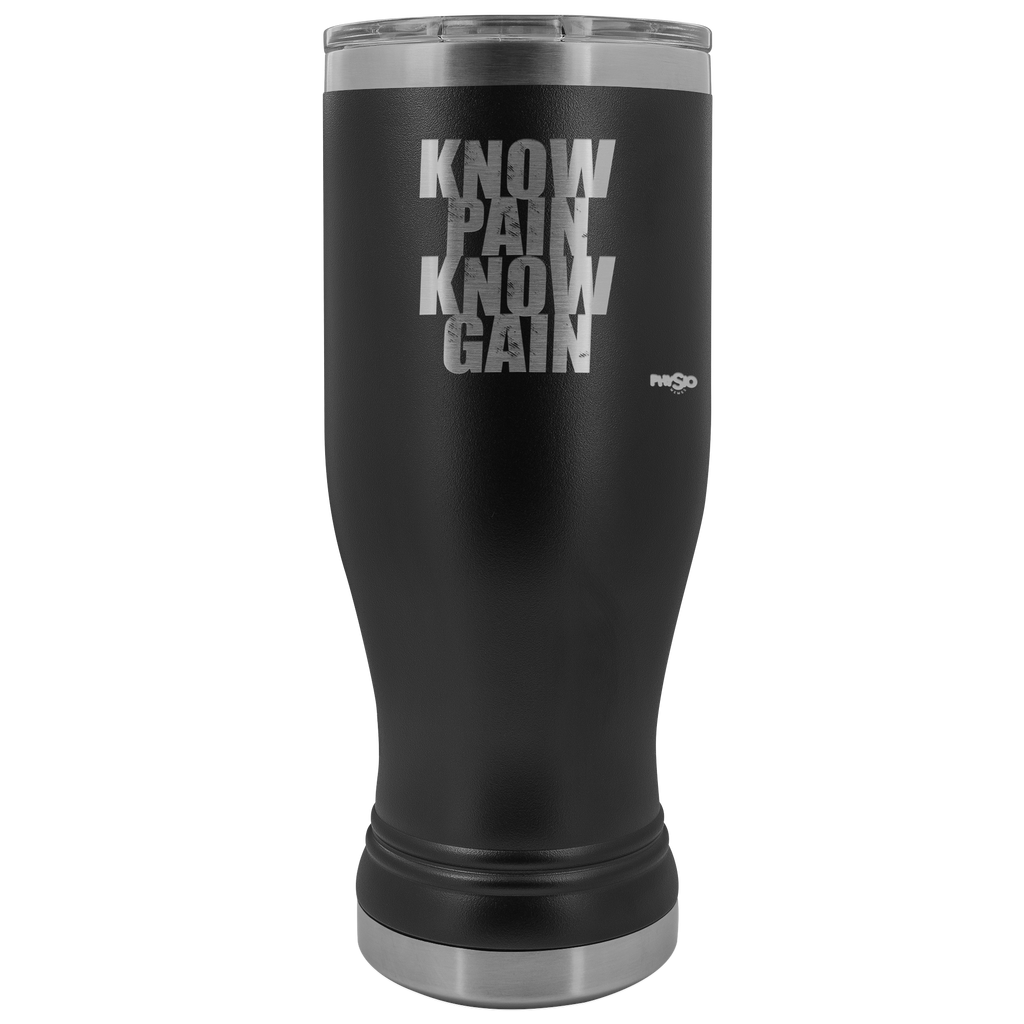Tumblers Know Pain Know Gain Tumbler - Physio Memes